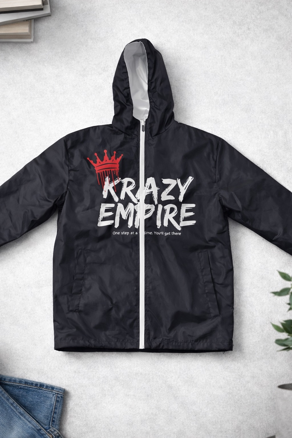 KRAZY EMPIRE (WINDBREAKER SET) JACKET & SHORTS
